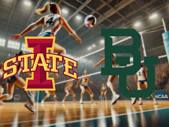 Iowa State Cyclones at Baylor Bears Womens Volleyball
